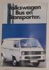 Te koop: Folder T3 Bus  Transporter van 1985