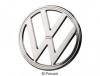 Te koop: Neus embleem "VW" verchroomd (Ø 184 mm) 