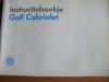 Te koop: Instructieboekje Golf 1 cabrio en Handleiding Golf